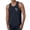 Z38-Black, variant on FUZHIQ Men's Mesh Workout Tank Tops Tropical Print Loose Fit O Neck Elastic Gym Athletic Running Tee Shirts,M