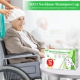 thumbnail image 3 of Shampoo Caps No Rinse Waterless Hair Washing Shower 12 Packs for Elderly, Women, Hospital, Camping, 3 of 5