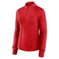 thumbnail image 2 of Women's Fanatics  Red Kansas City Chiefs Elements Quarter-Zip Jacket, 2 of 5