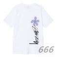 thumbnail image 1 of Camisetas Stussy de manga corta para hombre y mujer, marca de moda de verano Camisetas Stussy de calle holgadas y versátiles de puro algodón para parejas, tendenciaBlanco, 1 of 5