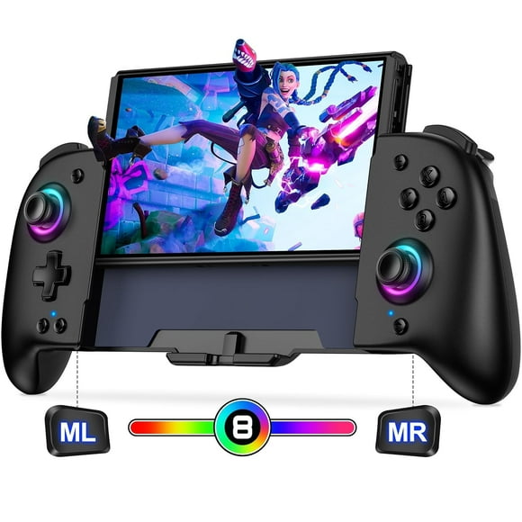 Spican Switch Controllers for Nintendo Switch/Switch OLED Controller, Switch Wireless Pro Controller One-Piece Joypad, Full-Size Ergonomic Handheld Mode Contro