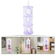 thumbnail image 2 of 2pcs Stuffed Animal Hammocks Multi-layer Foldable Hanging Net Hanging Mesh Sock Drying Net, 2 of 8