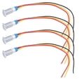 thumbnail image 4 of Luces LED redondas precableadas Bling Bling 2 colores 8 mm 36 V rojo y amarillo, 4 of 12