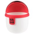 thumbnail image 1 of IFANLANDOR Desk Mini Bucket Garbage Container With Lid White PP 1Pack, 1 of 6