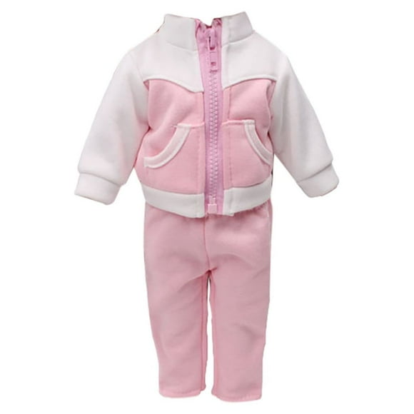 IROINID Jouets de Poupées Bébé, Poupées Bébé au Corps Souple Réaliste, Jouets de Poupées Bébé Reborn Réalistes, Cadeaux de Noël Poupées, Ensemble de Vêtements de Sport Mode pour Poupée de 18 Pouces Accessoire de Vêtements Jouet pour Fille