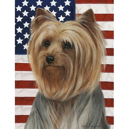 Yorkie Show Cut - Best of Breed  Patriotic II Garden (Maddox Best Show In The Universe)