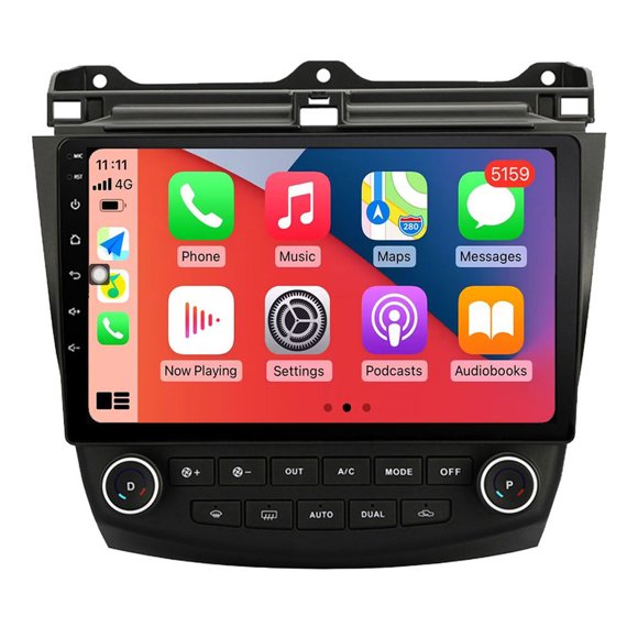 RoverOne Car Stereo GPS Navigation CarPlay Android Auto Touch Screen for Honda Accord 7 VII 2002 - 2008