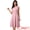 Pink, variant on DARING DIVA Women's Cocktail Notch Neck Wrap Sleeveless Work Midi Blazer Dresses XS Pink
