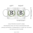 thumbnail image 5 of Koyal Wholesale Ceramic Coffee Mug, Garden Green Monogram Initial Letter B, 5 of 5