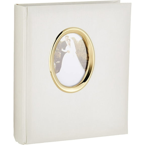 Pioneer WAF-46 Oval Framed Wedding Album (Gold Frame No Text)