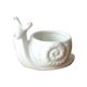 thumbnail image 1 of Maceta de cerámica con forma de animal YONGSHENG para suculentas color blanco, 1 of 5