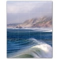thumbnail image 1 of Picture-Tiles.com: Waves Ceramic Tile Wall Mural WAL501157-45M. 24"W x 30"H using (20) 6" x 6" Ceramic Tiles-Satin Finish, 1 of 3