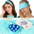 thumbnail image 6 of Aofmee Gift Baskets for Women, 10 Pcs Ocean Relaxing Spa Bath Gifts Sets with Flannel Blanket, Beauty Mother's Day Birthday Holiday Box Idea for Her, Blue, 6 of 11