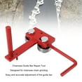 thumbnail image 3 of Chainsaw Guide Bar Repair Tool, Fixed Frame Cast Iron Aluminum High Strength Chainsaw Bar Closing Tool  for Chain Grinding, 3 of 7