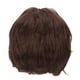 thumbnail image 3 of Pelucas masculinas,Peluca para hombres Peluca de pelo corto para hombres de color marrón claro Pelucas de cabello para hombres Funcionalidad de alta precisión, 3 of 8