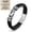 love my son-Black&Silver, variant on Son's Infinity Knot Bracelet, Forever Linked Together Bracelet for My Son To My Son Infinity Knot Leather Bracelet From Mom Stainless Steel Engraved Jewelry for Birthday Christmas