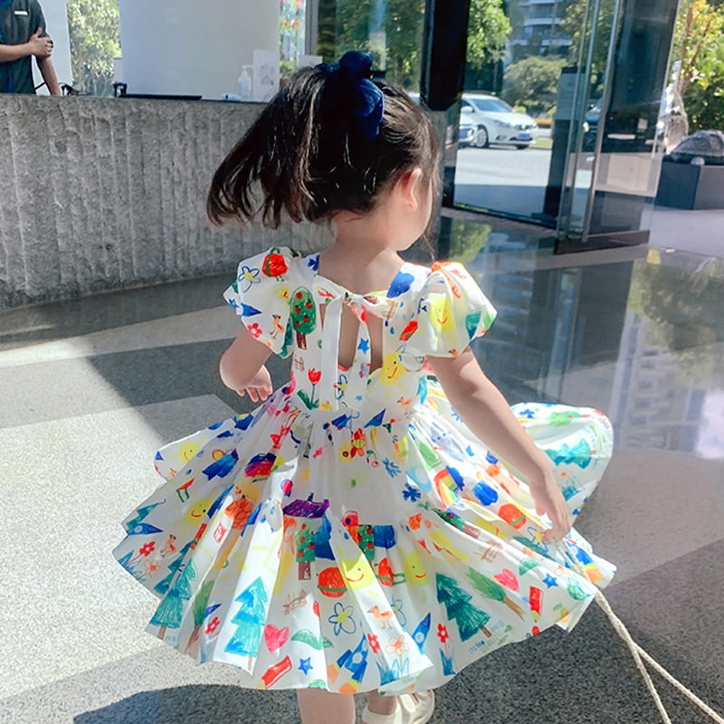 KIDS T-SHIRT DRESS 12-14 GRAFFITI THE WORLD main image 1