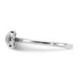 thumbnail image 3 of 14k White Gold Diamond Bow Ring RM3767, 3 of 5