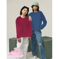 thumbnail image 4 of Miss Popular 4-Pack Girls' Long Sleeve Crew Neck T-Shirts, Sizes 7-16, 4 of 6