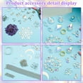 thumbnail image 6 of 400Pcs DIY Suncatchers Making Supplies Kit Decorative Suncatcher Prism Making Kit Window Hanging Décor Set for Kitchen Office Adults, 6 of 10