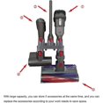 thumbnail image 4 of Dyson Accessory Companion, Wall Mount Organizer, Tool Holder For V15 V12 V10 V8 V7 Attachments, Expandable Storage, 360 Degree Rotatable Sockets, 4 of 5