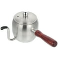 thumbnail image 1 of MasteelfCA 1 Pc Household Coffee Kettle Stainless Steel Coffee Maker Long Mouth Coffee Pot, 1 of 7