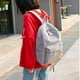 thumbnail image 3 of Mochila de estilo pijo marrón claro para mujer, mochila escolar de pana de tela suave para chicas adolescentes, 3 of 5