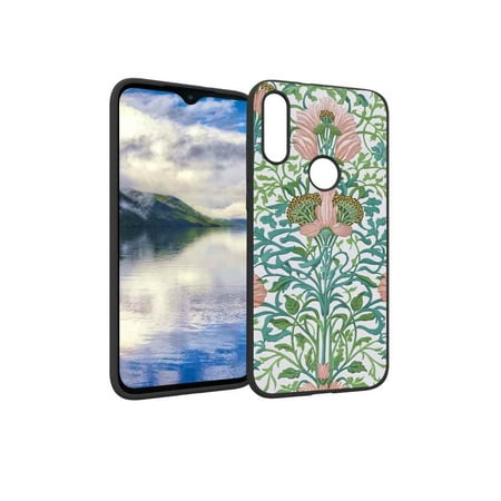 Floral-Pastel-Botanical-4 phone case for Moto E 2020 for Women Men Gifts,Soft silicone Style Shockproof - Floral-Pastel-Botanical-4 Case for Moto E 2020