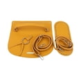 thumbnail image 2 of Bolsa de PU DIY, juego de tejer, funda de bolso de hombro, correa de hombro ajustable de repuesto Amarillo jinwen Fabricación de bolsos de mujer DIY, 2 of 8