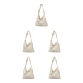 thumbnail image 3 of kurtrusly Handbag For Any Occasion Any Outfit Practical Gifts Canvas Shoulder Bag beige 5Set, 3 of 6