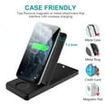 thumbnail image 6 of 15W Fast Wireless Charger for Samsung Galaxy S25/Ultra/Plus - Folding Stand 2-Coils Charging Pad Slim, 6 of 9