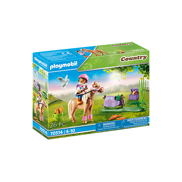 Playmobil Country Poni Coleccionable Islandés 70514