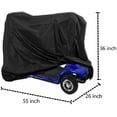 thumbnail image 4 of Premium Electric Scooter Cover - Weatherproof, Dustproof & UV-Resistant Protection for E-Scooters | Durable Material, Easy Installation, Lightweight & Compact Design | All-Around Shield for Your Ride, 4 of 5
