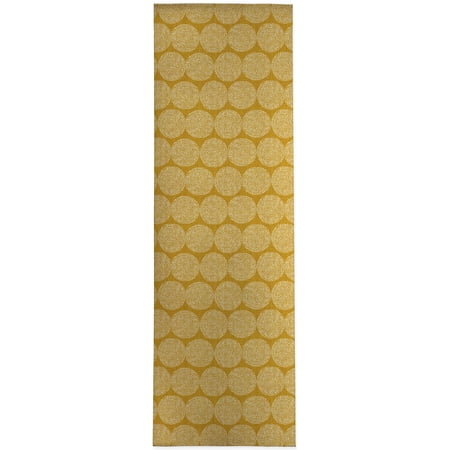 

Beech Gold Kitchen Mat by Kavka Designs