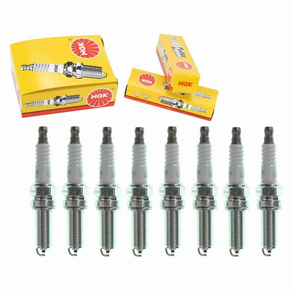8 pc NGK 1643 Standard Spark Plugs for 445 94701-00429 94702-00429 94709-00429 RER8MC YR7SES YR8SEU Ignition Wire Secondary