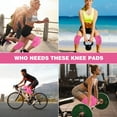 thumbnail image 5 of High  Volleyball Knee Pads for Women | Pink Sports Knee Protectors for Tennis, Yoga, Gym, Workout, 5 of 5