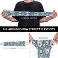 thumbnail image 2 of Xecao's Funny Pig Faces print Arm Sleeves offer cooling UV protection and sports compression for both men and women., 2 of 5