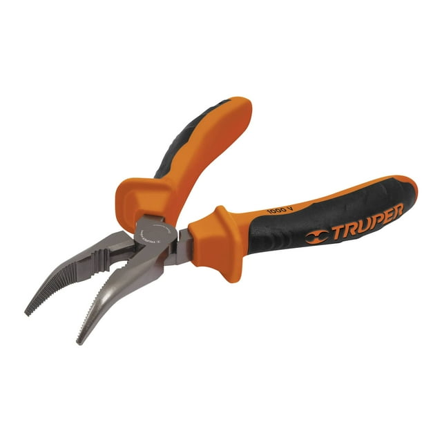 Pinza Punta Curva Truper 6' Mango Comfort Grip 17337