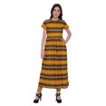 thumbnail image 1 of Moomaya Short Sleeve Kurta Summer Tunic Printed Front Slit Kurtis For Women, 1 of 5