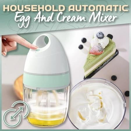 

Mini Household Convenience Automatic Egg Whisk And Cream Mixer Milk Frother For Home Kitchen