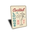 thumbnail image 3 of Retro Cocktail Bar Novelty Decor, Metal Wall Sign - 10x14 Inches, 3 of 4