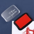 thumbnail image 1 of CHUANK Solid Color Large Size Ink Pad for Stamp DIY Crafts Scrapbooking Rubber Inkpads, 1 of 7