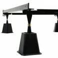 Mainstays Bed Riser, Black, 4pc