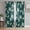 Green, variant on Sheer Curtains 72 Inches Long 2 Panels Set for Bedroom, Black Summer Botanical Semi Sheer Curtains for Windows, Green Spring Floral Birds Farmhouse Voile Window Treatments Rod Pocket Curtain