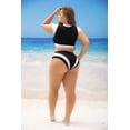 thumbnail image 2 of Plus Size Maldives Sporty Two Piece Swimsuit, 2 of 3