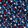 SheetWorld Fitted 100% Cotton Percale Play Yard Sheet Fits BabyBjorn Travel Crib Light 24 x 42, Patriotic Stars