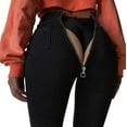 thumbnail image 5 of Clearance! Lisingtool Casual Jeans for Women 2025 Trendy Sexy Back Zipper Small Foot Jeans Women'S Pants Women'S Wear, 5 of 5