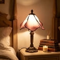 thumbnail image 6 of Stained Glass Table Lamp Bedside Lamp Colorful Night Light Ambient Light For Bedroom Living Room Office Reading Desk Decor Plug In Glass Lamp Home Decor Office Decor Warm Light Living Room Table Lamp, 6 of 9