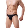 thumbnail image 1 of Venta al por mayor de ropa interior de seda de hielo, pantalones triangulares para hombres, fabricante de ropa interior para hombres transpirable y con levantamiento de cadera, alta transparencia, 1 of 4