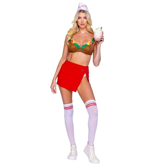 Fast Food Hottie Women's Cosplay Costume